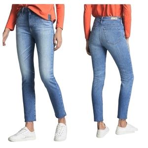 AG Adriano Goldschmied High Rise Skinny Ankle Jeans sz 33